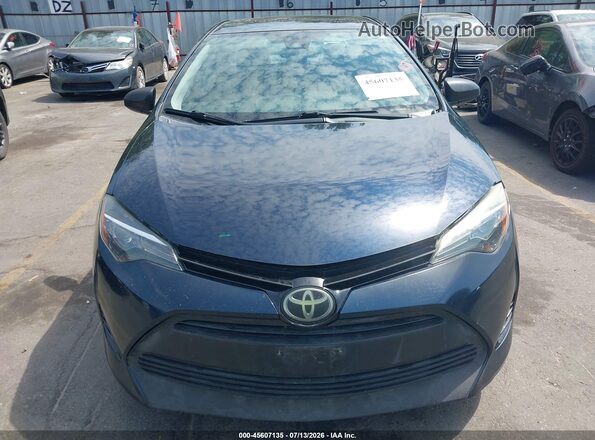 2T1BURHE2JC978511 2018 TOYOTA COROLLA Dark Blue Вид задньої частини салону