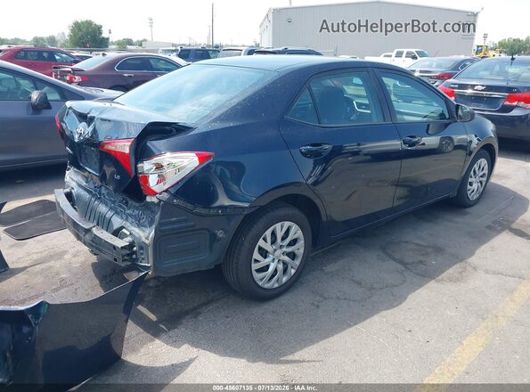 2T1BURHE2JC978511 2018 TOYOTA COROLLA Dark Blue Задня права чверть