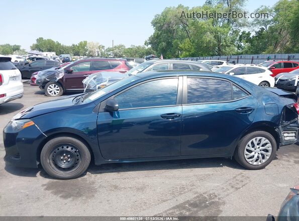 2T1BURHE2JC978511 2018 TOYOTA COROLLA Dark Blue 
