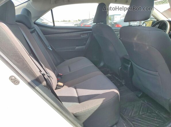 2T1BURHE2KC125298 2019 TOYOTA COROLLA White Vista de los asientos traseros