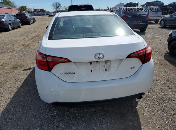 2T1BURHE2KC125298 2019 TOYOTA COROLLA White Vista trasera