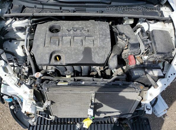 2T1BURHE2KC125298 2019 TOYOTA COROLLA White Vista interior trasera