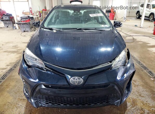 2T1BURHE2KC126709 2019 TOYOTA COROLLA Blue Widok z przodu