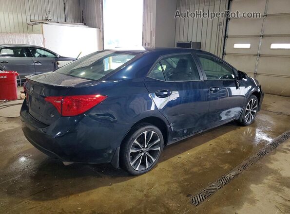 2T1BURHE2KC126709 2019 TOYOTA COROLLA Blue Tył prawy