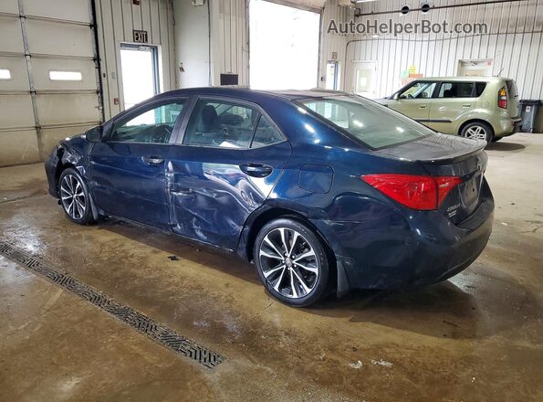 2T1BURHE2KC126709 2019 TOYOTA COROLLA Blue Tył lewy