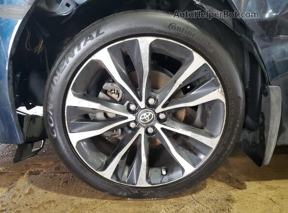 2T1BURHE2KC126709 2019 TOYOTA COROLLA Blue 