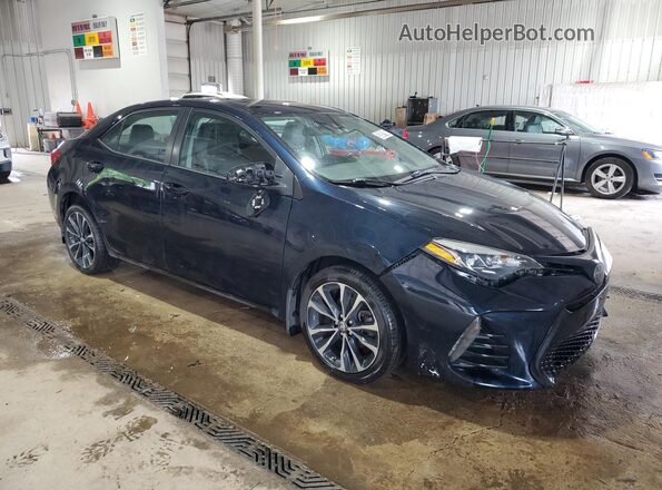 2T1BURHE2KC126709 2019 TOYOTA COROLLA Blue 