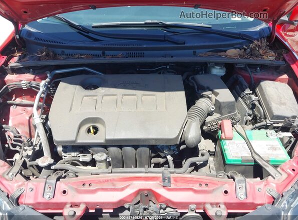 2T1BURHE2KC134910 2019 TOYOTA COROLLA Красный Вид сзади