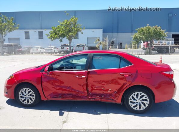 2T1BURHE2KC134910 2019 TOYOTA COROLLA Красный Панорамный вид салона 360°