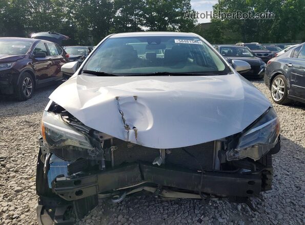 2T1BURHE2KC136009 2019 TOYOTA COROLLA Silver Vista frontal
