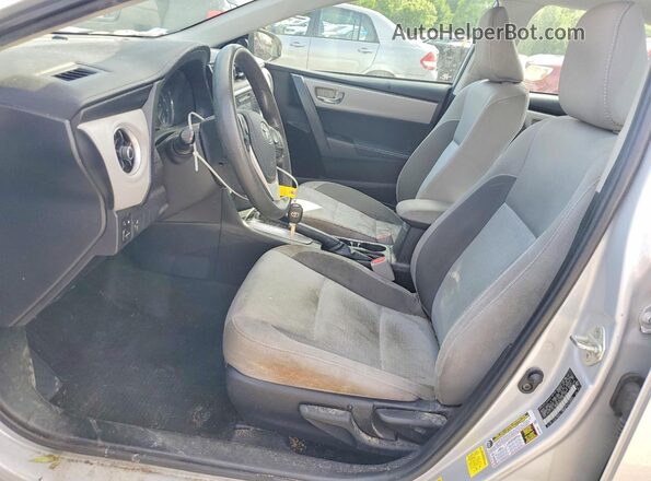 2T1BURHE2KC136009 2019 TOYOTA COROLLA Silver Vista interior delantera