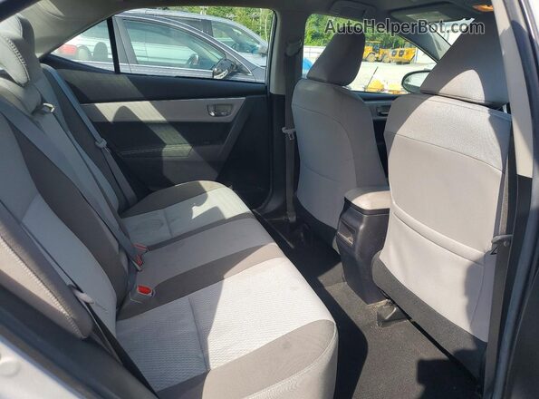 2T1BURHE2KC136009 2019 TOYOTA COROLLA Silver Vista de los asientos traseros