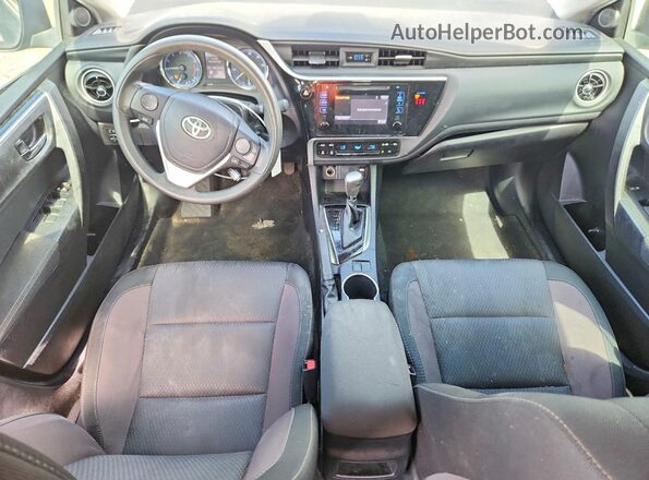 2T1BURHE2KC139007 2019 TOYOTA COROLLA Gray Vista del salpicadero
