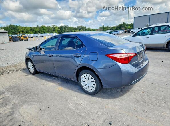2T1BURHE2KC139007 2019 TOYOTA COROLLA Gray Trasero izquierdo