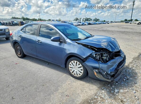 2T1BURHE2KC139007 2019 TOYOTA COROLLA Gray Delantero derecho