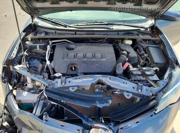 2T1BURHE2KC139007 2019 TOYOTA COROLLA Gray Vista interior trasera