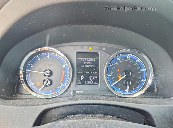 2T1BURHE2KC139007 2019 TOYOTA COROLLA Gray Vista del cuadro de instrumentos