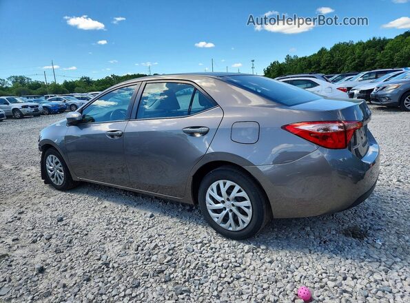 2T1BURHE2KC150086 2019 TOYOTA COROLLA Silver Tył lewy
