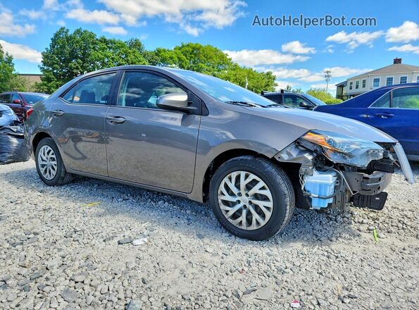 2T1BURHE2KC150086 2019 TOYOTA COROLLA Silver Przód prawy
