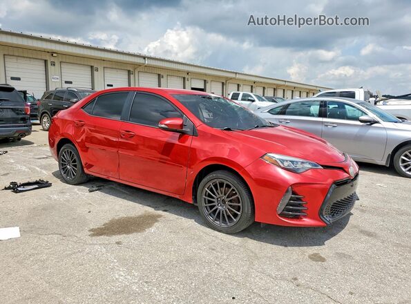 2T1BURHE2KC171049 2019 TOYOTA COROLLA Red წინა მარჯვენა