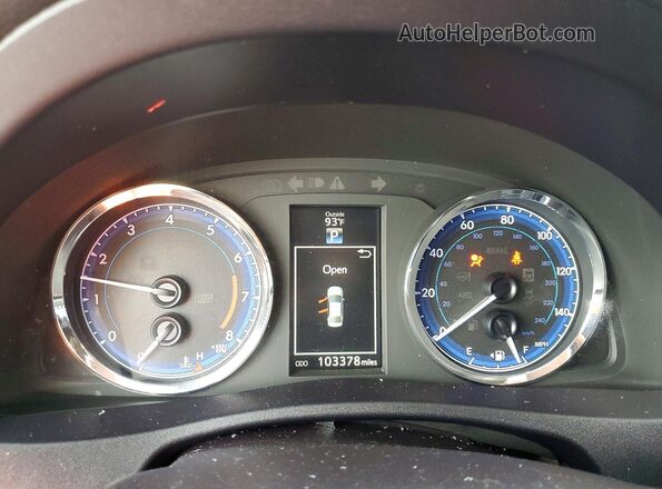 2T1BURHE2KC171049 2019 TOYOTA COROLLA Red ხელსაწყოთა პანელის ხედი