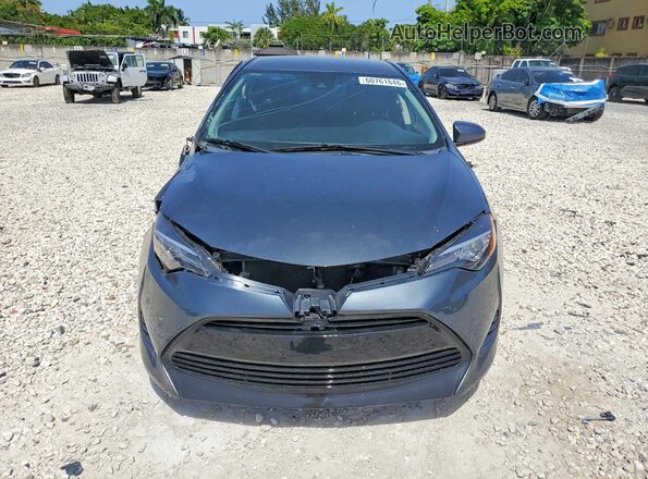2T1BURHE2KC173545 2019 TOYOTA COROLLA Синий Вид спереди