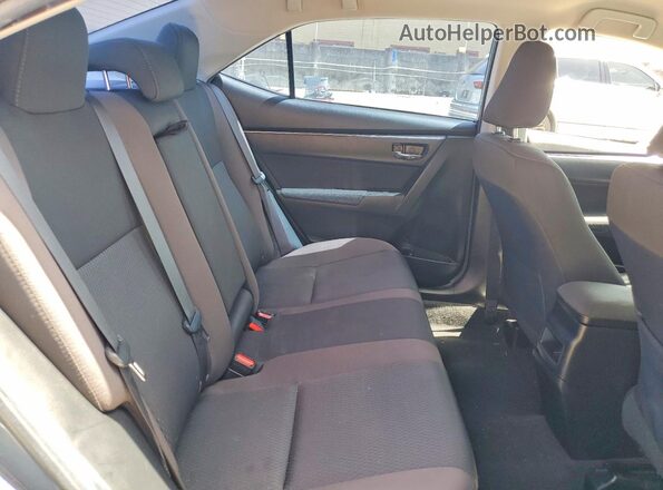 2T1BURHE2KC173545 2019 TOYOTA COROLLA Синий Вид задних сидений