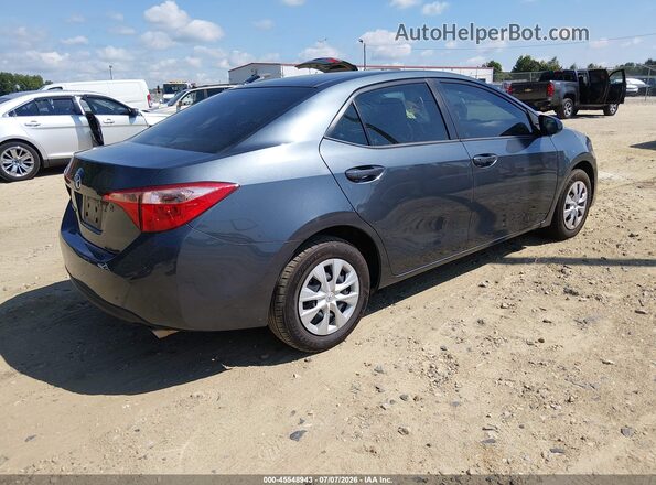2T1BURHE2KC192905 2019 TOYOTA COROLLA Blue Задня права чверть