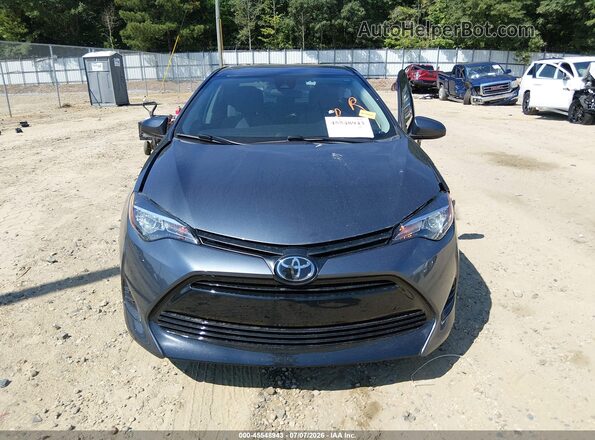 2T1BURHE2KC192905 2019 TOYOTA COROLLA Blue Вид щитка приладів