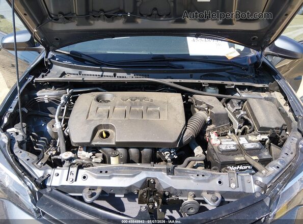 2T1BURHE2KC192905 2019 TOYOTA COROLLA Blue Вид ззаду