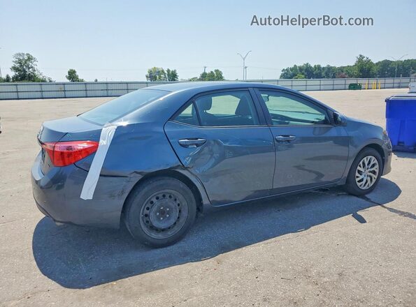 2T1BURHE2KC221402 2019 TOYOTA COROLLA Blue Հետևի աջ