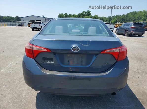 2T1BURHE2KC221402 2019 TOYOTA COROLLA Blue Հետևի տեսք