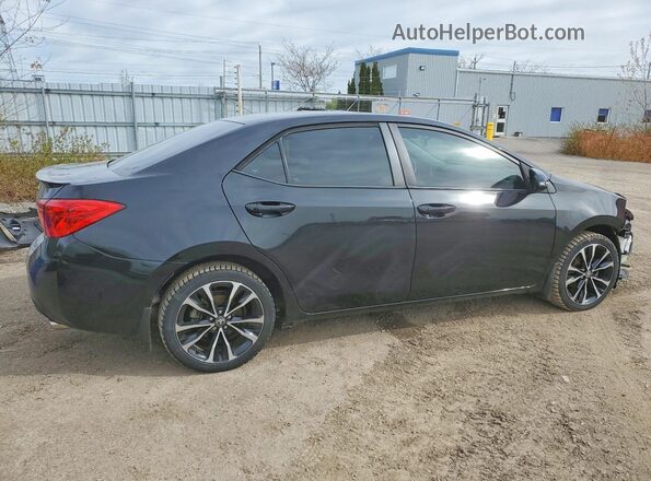 2T1BURHE2KC225207 2019 TOYOTA COROLLA Black Հետևի աջ