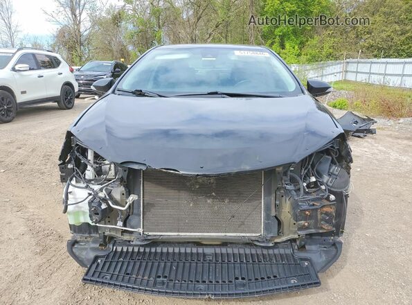 2T1BURHE2KC225207 2019 TOYOTA COROLLA Black Դիմացի տեսք