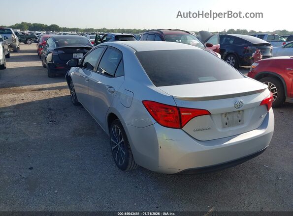 2T1BURHE2KC240127 2019 TOYOTA COROLLA Silver Հետևի ձախ