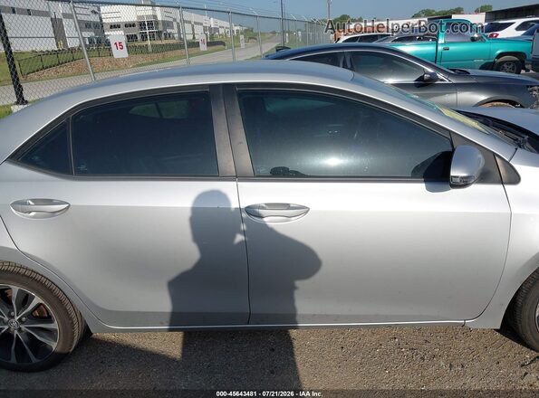 2T1BURHE2KC240127 2019 TOYOTA COROLLA Silver Սալոնի հետևի տեսք