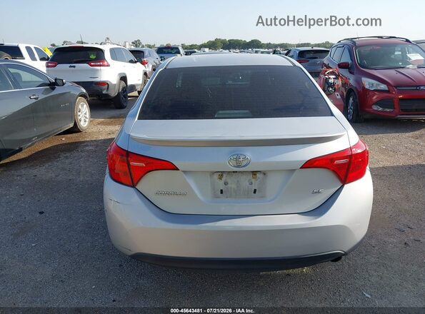2T1BURHE2KC240127 2019 TOYOTA COROLLA Silver 