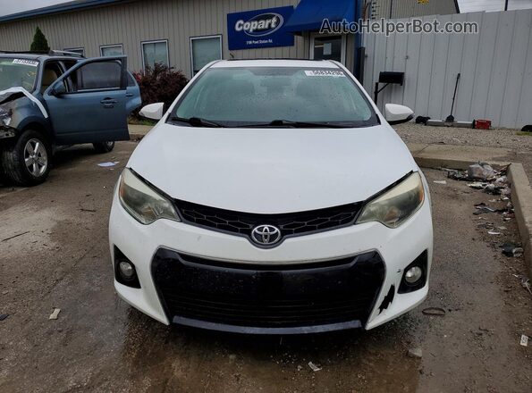 2T1BURHE3GC485669 2016 TOYOTA COROLLA White Widok z przodu
