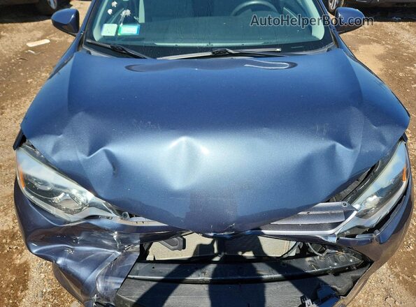 2T1BURHE3GC486787 2016 TOYOTA COROLLA Blue Вид задньої частини салону