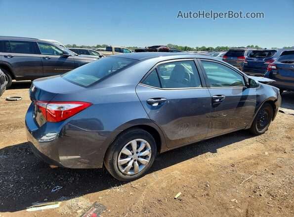 2T1BURHE3GC486787 2016 TOYOTA COROLLA Blue Задня права чверть