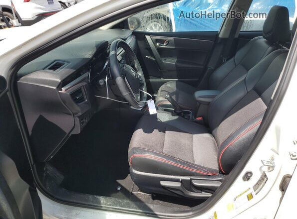 2T1BURHE3GC501529 2016 TOYOTA COROLLA Белый Вид салона спереди