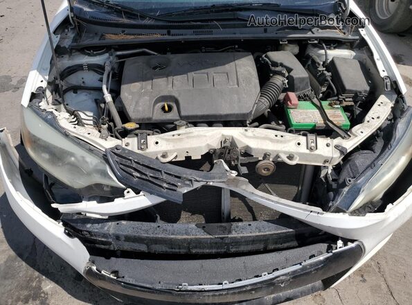 2T1BURHE3GC501529 2016 TOYOTA COROLLA Белый Вид задней части салона