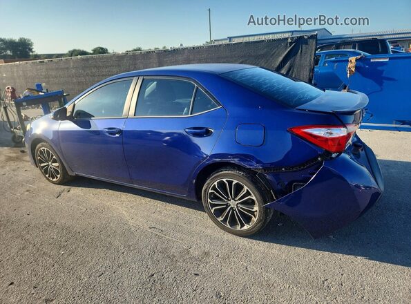 2T1BURHE3GC504818 2016 TOYOTA COROLLA Blue უკანა მარცხენა