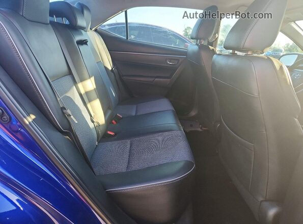 2T1BURHE3GC504818 2016 TOYOTA COROLLA Blue უკანა სავარძლების ხედი