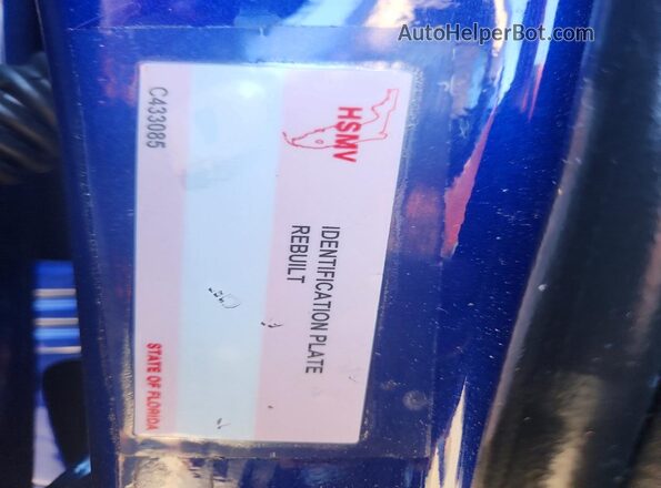 2T1BURHE3GC504818 2016 TOYOTA COROLLA Blue VIN კოდის სტიკერის ხედი