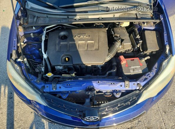 2T1BURHE3GC504818 2016 TOYOTA COROLLA Blue უკანა სალონის ხედი