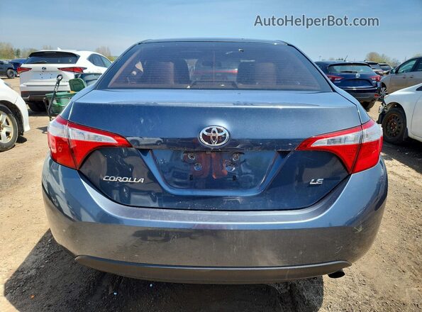 2T1BURHE3GC520954 2016 TOYOTA COROLLA Gray Vista trasera