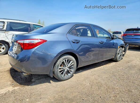 2T1BURHE3GC520954 2016 TOYOTA COROLLA Gray Trasero derecho
