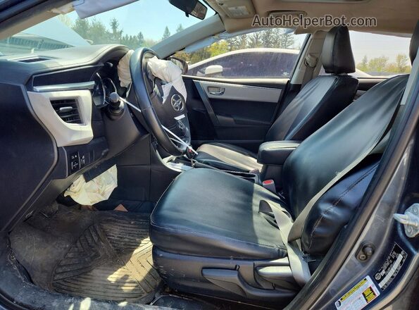 2T1BURHE3GC520954 2016 TOYOTA COROLLA Gray Vista interior delantera