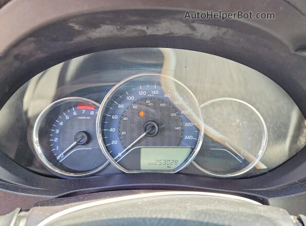 2T1BURHE3GC520954 2016 TOYOTA COROLLA Gray Vista del cuadro de instrumentos